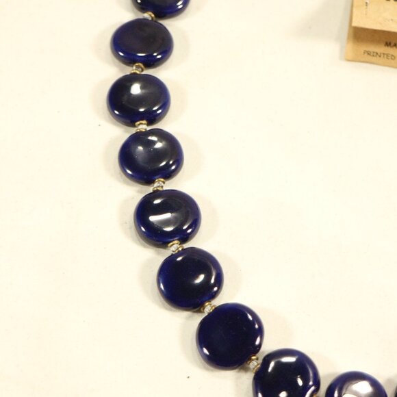 KAZURI Smartie 'Midnight' 22 in Hand-Made Necklace - Picture 3 of 6